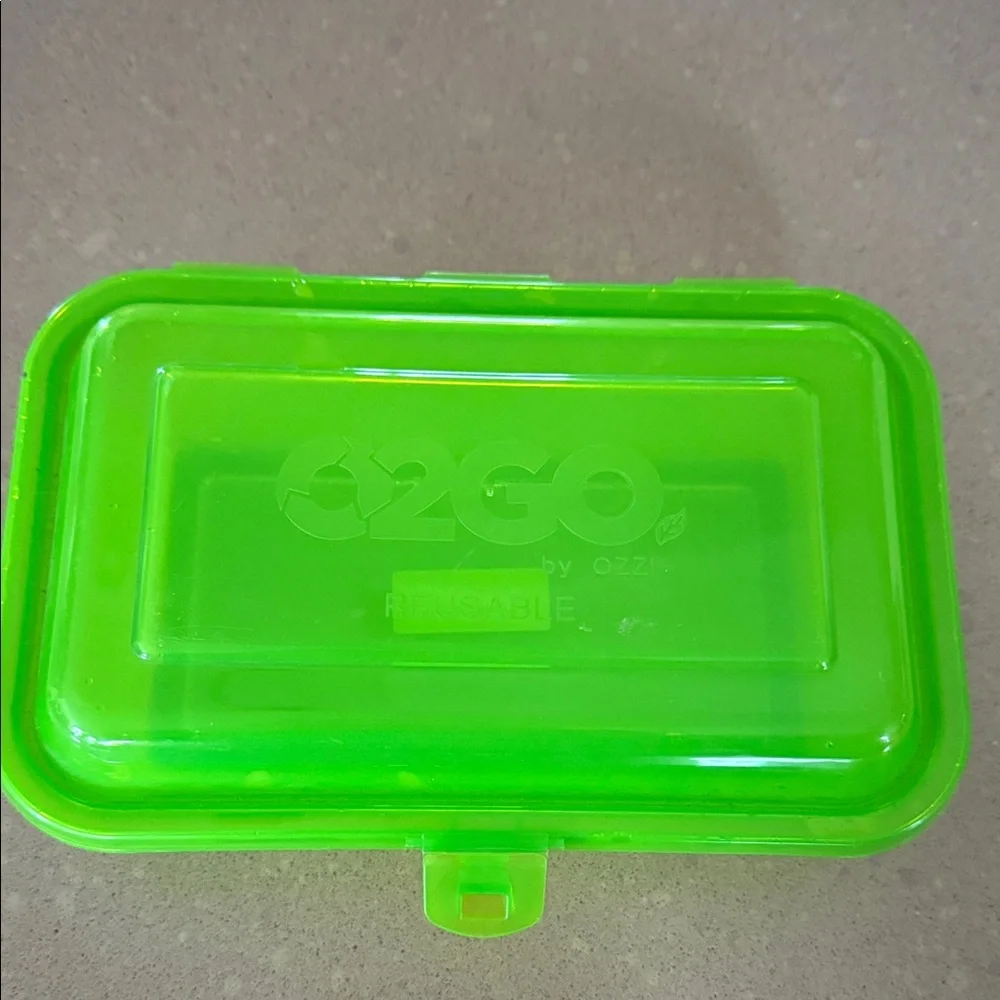 Bright Green Reusable Food Container